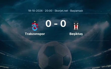 Trabzonspor - Beşiktaş maçı hangi kanalda, saat kaçta? | Süper Lig