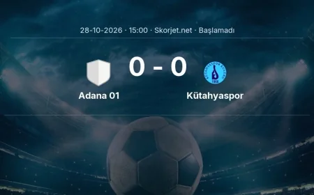 Adana 01 - Kütahyaspor maçı ne zaman, saat kaçta? | Türkiye Kupası