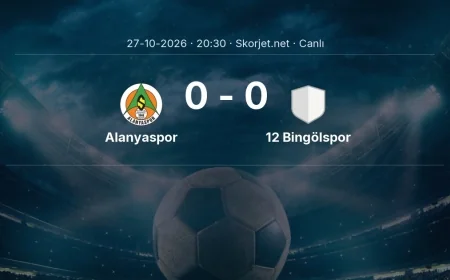 Türkiye Kupası: Alanyaspor - 12 Bingölspor maçı başladı