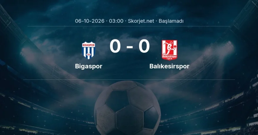 Bigaspor - Balıkesirspor maçı öncesi | Türkiye Kupası