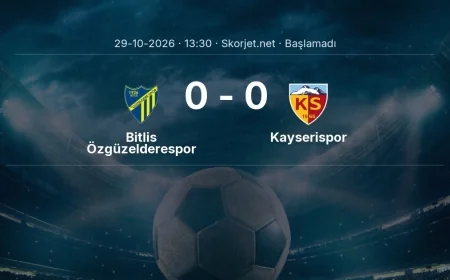 Türkiye Kupası: Bitlis Özgüzelderespor - Kayserispor maç bilgileri