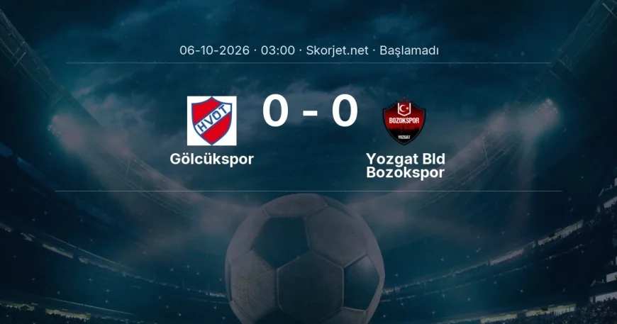 Gölcükspor - Yozgat Bld Bozokspor maçı öncesi | Türkiye Kupası