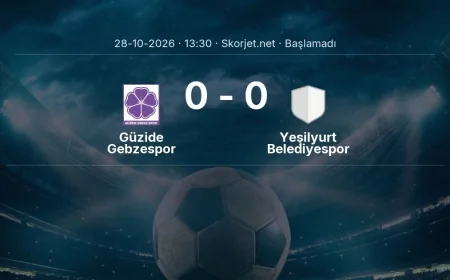 Güzide Gebzespor - Yeşilyurt Belediyespor muhtemel ilk 11'ler | Türkiye Kupası