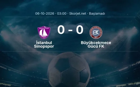 İstanbul Sinopspor - Büyükcekmece Gücü FK maçı ne zaman, saat kaçta? | Türkiye Kupası
