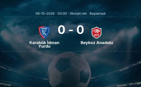 Karabük İdman Yurdu - Beykoz Anadolu maçı öncesi | Türkiye Kupası
