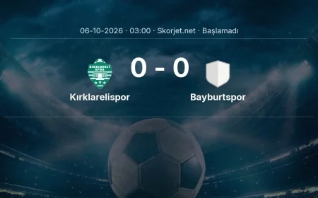 Kırklarelispor - Bayburtspor maçı öncesi | Türkiye Kupası