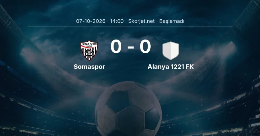 Somaspor - Alanya 1221 FK maçı öncesi | Türkiye Kupası