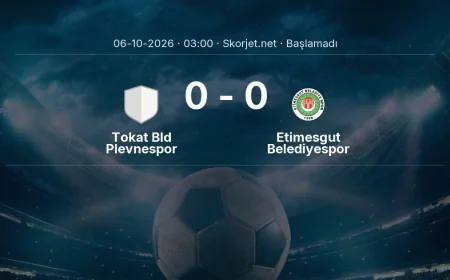 Türkiye Kupası: Tokat Bld Plevnespor - Etimesgut Belediyespor maç bilgileri
