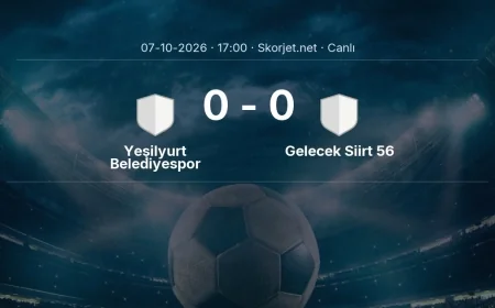 MAÇ BAŞLADI | Yeşilyurt Belediyespor - Gelecek Siirt 56