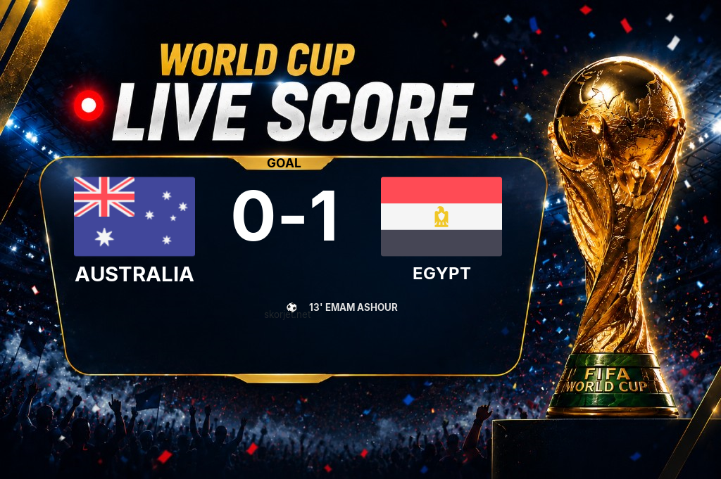GOAL | Australia 0-1 Egypt - Emam Ashour (13')