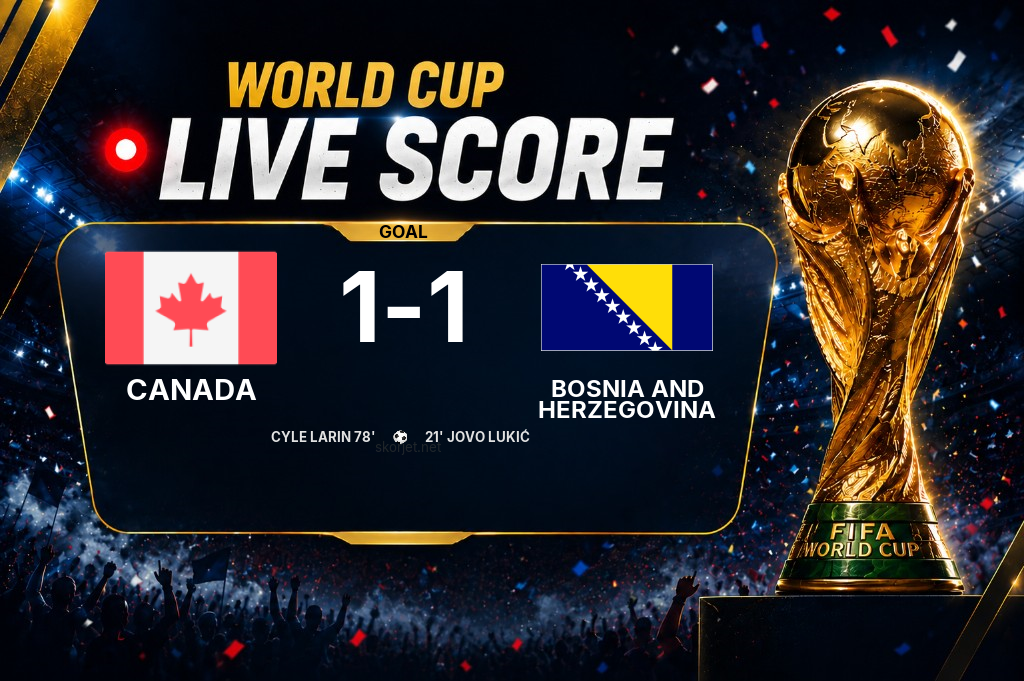 GOAL | Canada 1-1 Bosnia and Herzegovina — Cyle Larin (78')