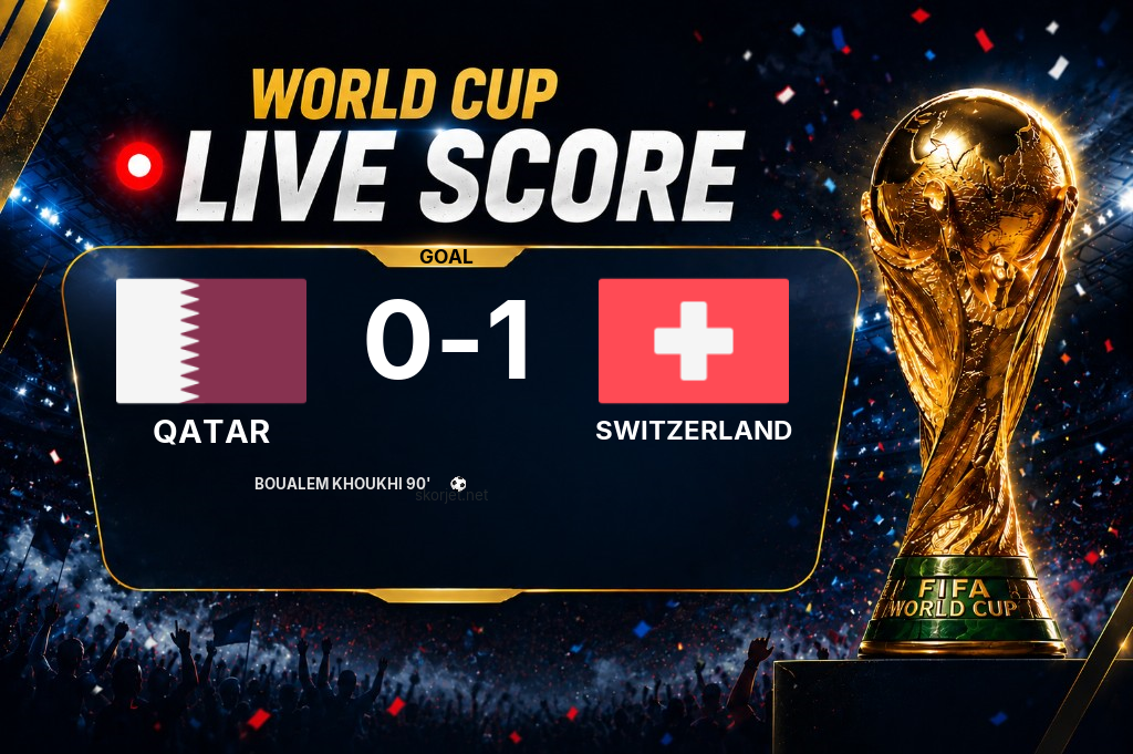 GOAL | Qatar 0-1 Switzerland — Breel Embolo (17')