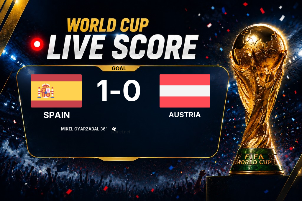 GOAL | Spain 1-0 Austria - Mikel Oyarzabal (36')