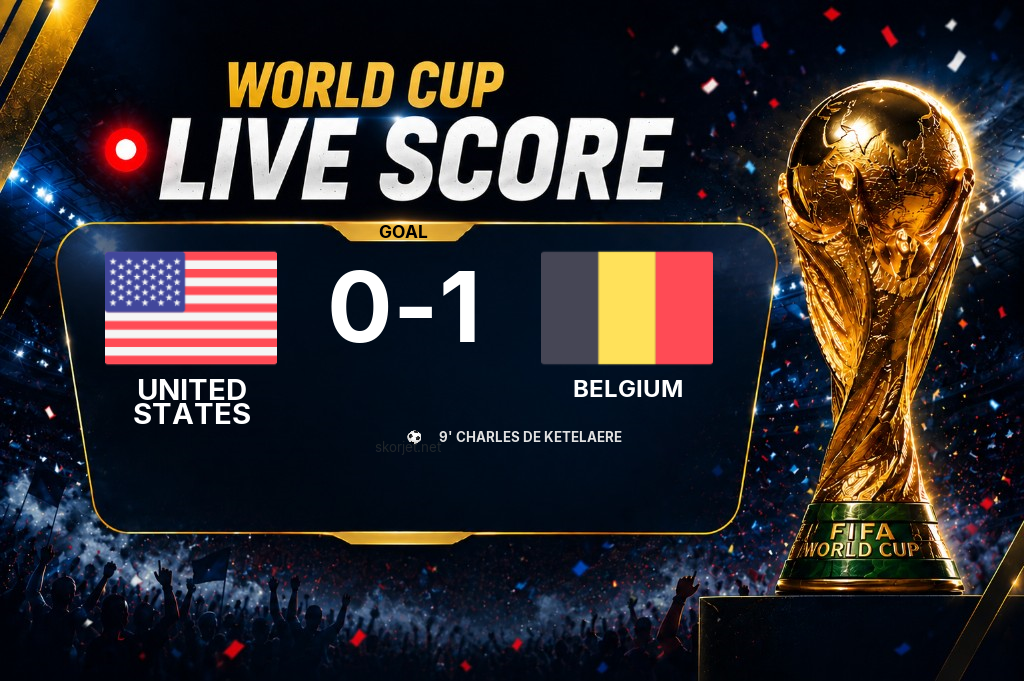 GOAL | United States 0-1 Belgium - Charles De Ketelaere (9')