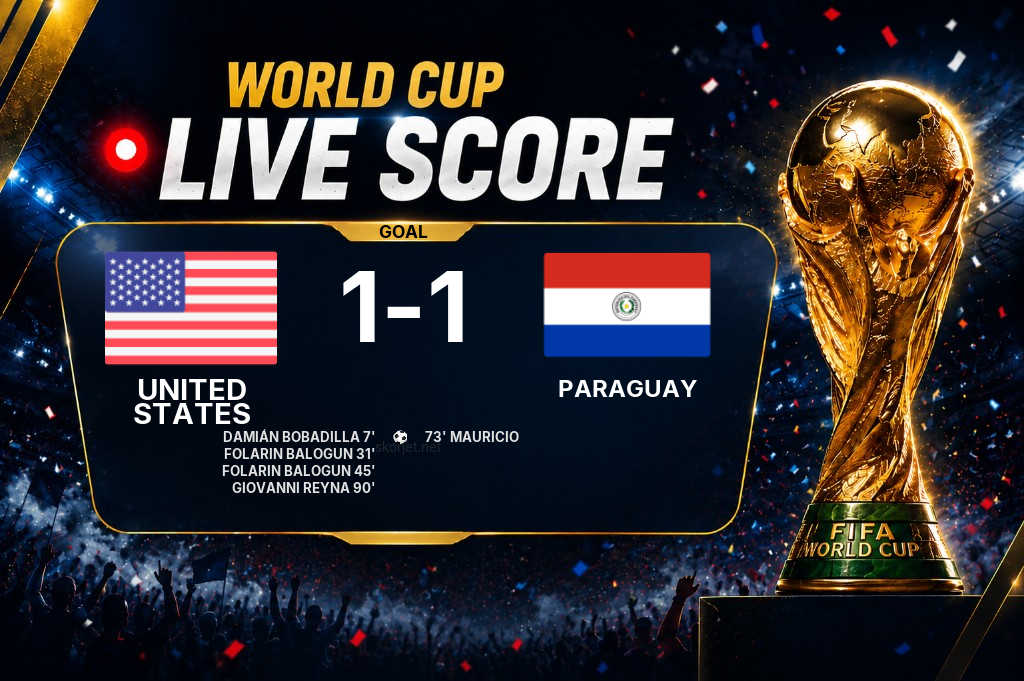 GOAL | United States 1-1 Paraguay — Folarin Balogun (31')